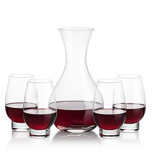 Adelita Carafe & Glenarden Stemless Wine