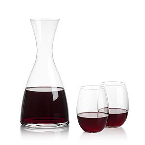 Barham Carafe & Carlita Stemless Wine
