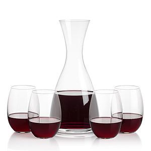 Barham Carafe & Carlita Stemless Wine