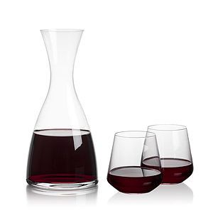 Barham Carafe & Cannes Stemless Wine
