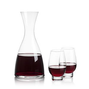 Barham Carafe & Glenarden Footed Wine