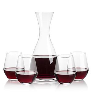 Barham Carafe & Reina Stemless Wine