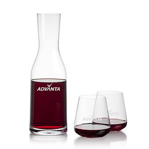 Caldmore Carafe & Breckland Stemless Wine