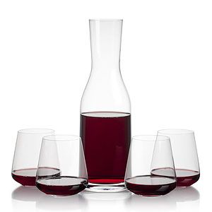 Caldmore Carafe & Breckland Stemless Wine