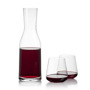 Caldmore Carafe & Crestview Stemless Wine