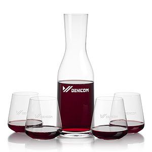 Caldmore Carafe & Crestview Stemless Wine