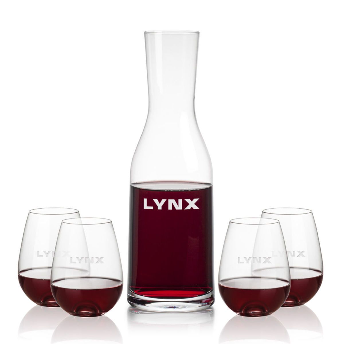 Caldmore Carafe & Edderton Stemless Wine