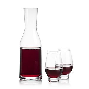 Caldmore Carafe & Glenarden Footed Wine