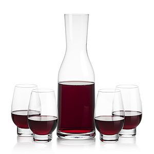 Caldmore Carafe & Glenarden Footed Wine