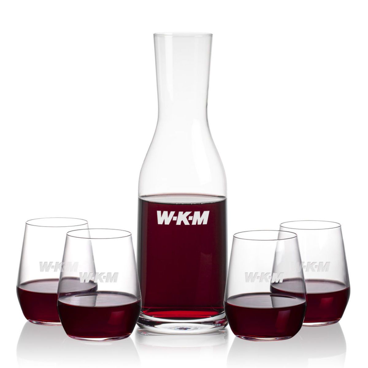 Caldmore Carafe & Germain Stemless Wine