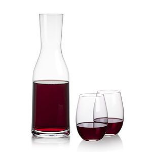 Caldmore Carafe & Laurent Stemless Wine