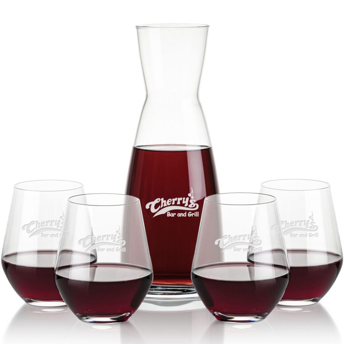 Winchester Carafe & Reina Stemless