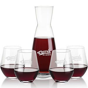 Winchester Carafe & Reina Stemless