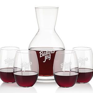 Westwood Carafe & Carlita Stemless