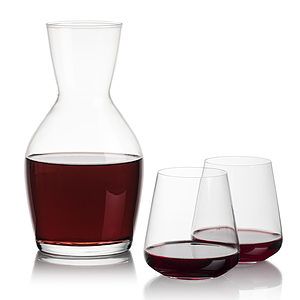 Westwood Carafe & Crestview Stemless