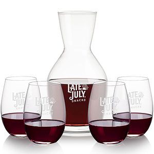 Westwood Carafe & Laurent Stemless