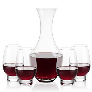 Oldham Carafe & Glenarden Stemless Wine