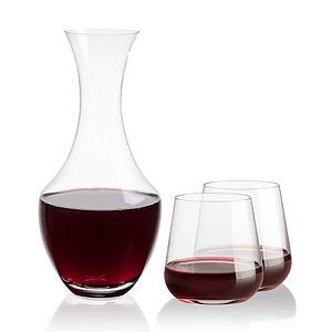 Oldham Carafe & Howden Stemless Wine