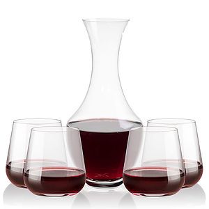 Oldham Carafe & Howden Stemless Wine