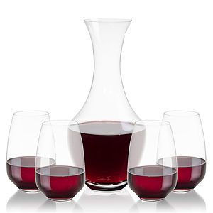 Oldham Carafe & Oldham Stemless Wine
