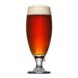 Rondeau Footed Pilsner - Deep Etch
