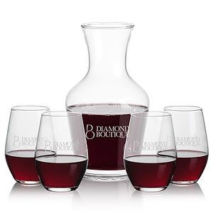 Summit Carafe & Vale Stemless Wine