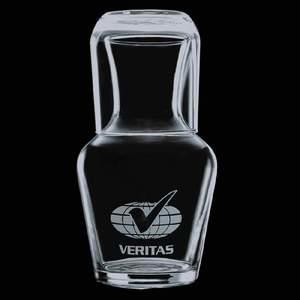 Summit Desk Water Set - Deep Etched