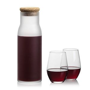 Yarmouth Carafe & Vale Stemless Wine