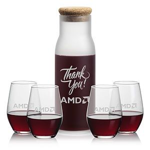 Yarmouth Carafe & Vale Stemless Wine