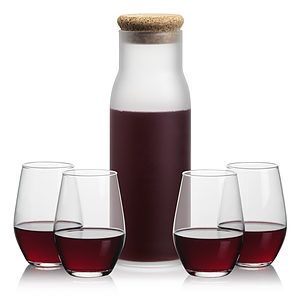 Yarmouth Carafe & Vale Stemless Wine