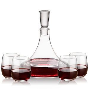Ashby Decanter & Crestview Stemless Wine