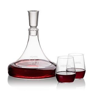 Ashby Decanter & Germain Stemless Wine