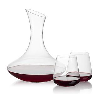 Hampton Carafe & Crestview Stemless Wine