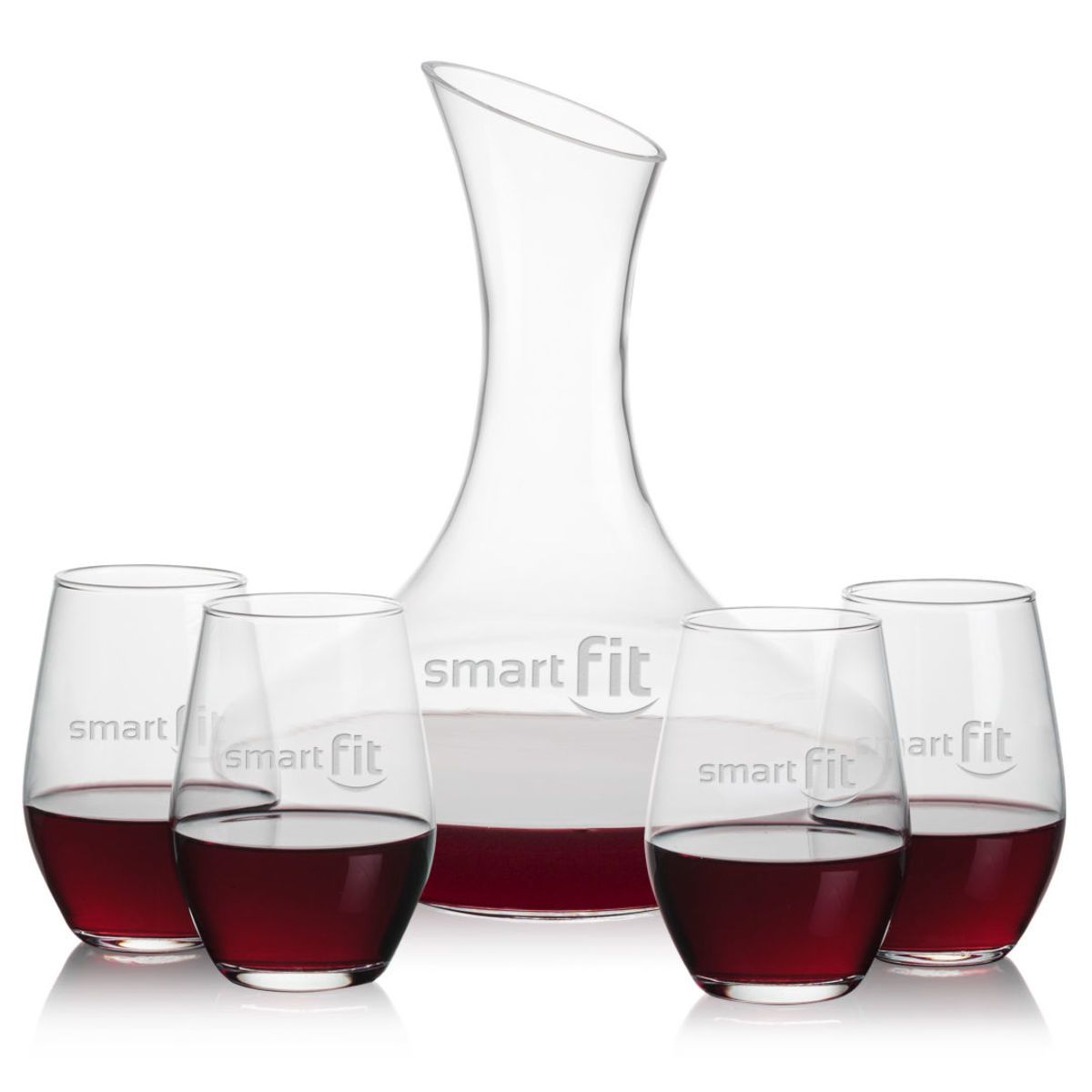 Hampton Carafe & Vale Stemless Wine
