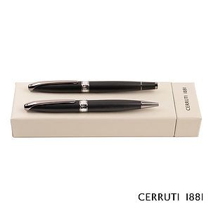 Cerruti 1881® Abbey Ballpoint & Rollerball Pen Gift Set