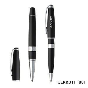 Cerruti 1881® Bicolore Ballpoint & Rollerball Pen Gift Set