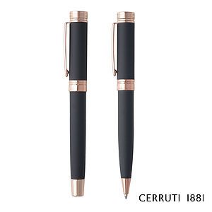 Cerruti 1881® Zoom Ballpoint & Rollerball Pen Gift Set