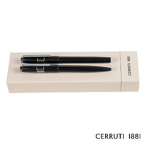 Cerruti 1881® Block Ballpoint Pen & Fountain Pen Gift Set