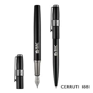 Cerruti 1881® Block Ballpoint Pen & Fountain Pen Gift Set
