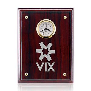 Somerset Clock - Starfire/Rosewood