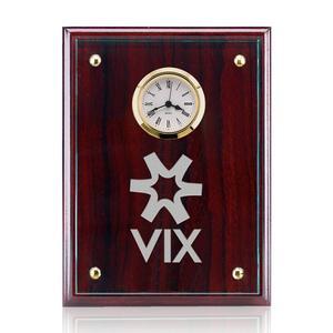 Somerset Clock - Starfire/Rosewood