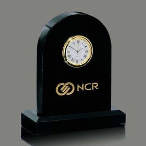 Marble Clock - 5" Arch