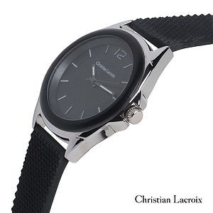 Christian Lacroix® Rhombe Rubber Watch