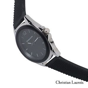 Christian Lacroix® Rhombe Rubber Watch