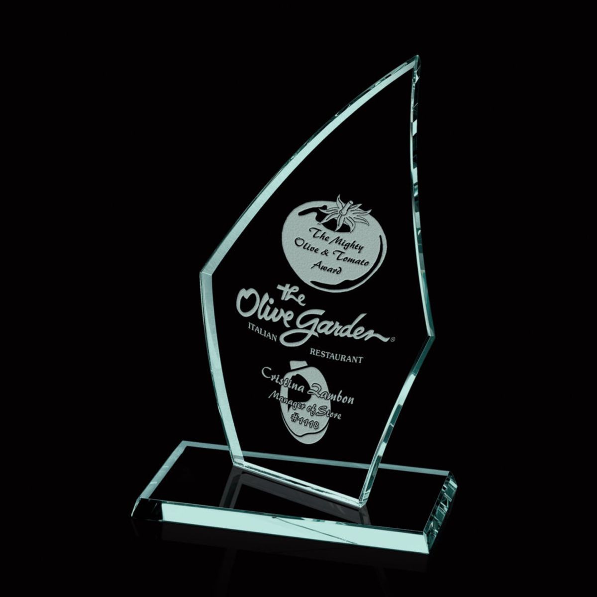Curved Arrowhead Award