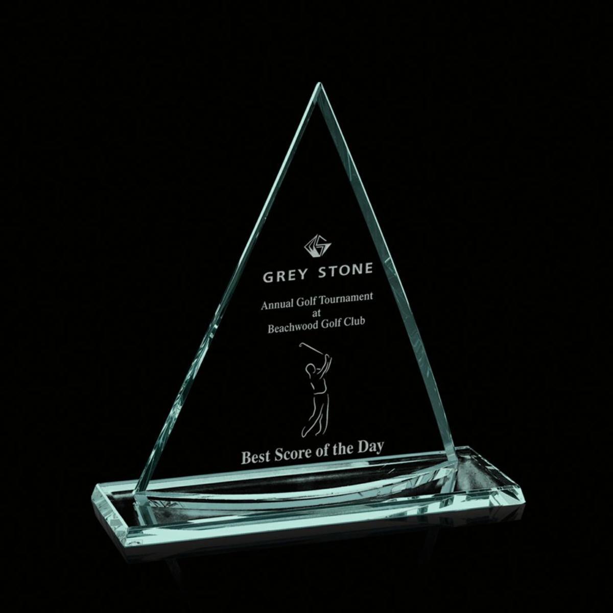 Curved Oxford Award - Jade