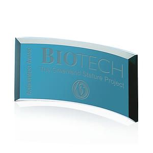 Crescent Award - Teal