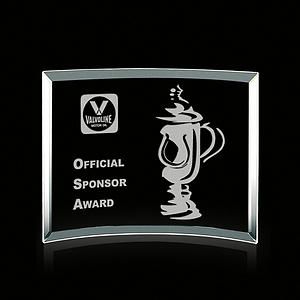 Curved Bevel Award - Jade