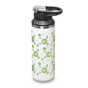 Della SS Water Bottle w/Handle & Flip Top