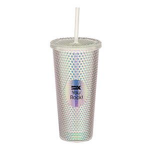 Crenshaw Textured Tumbler w/ Straw - 21oz